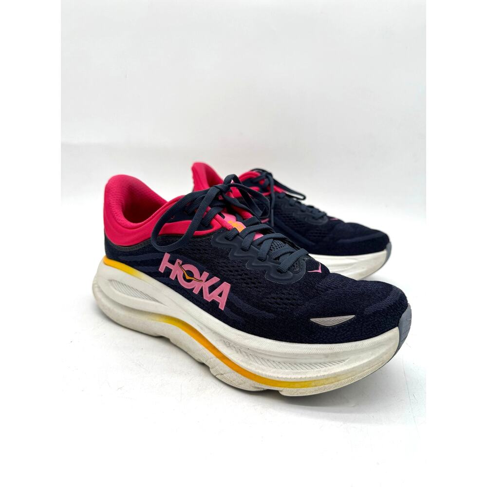 HOKA Bondi 9 Women's 9.5 Varsity Navy/Nautical Cushion Running Walking Shoes